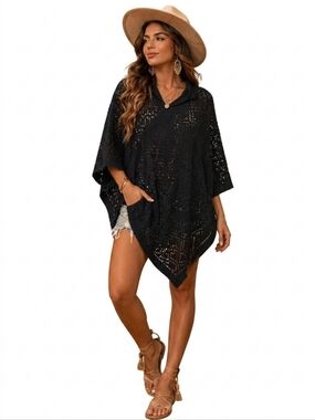 2 For $20 Crochet Women's‎ Poncho Onesize Boho